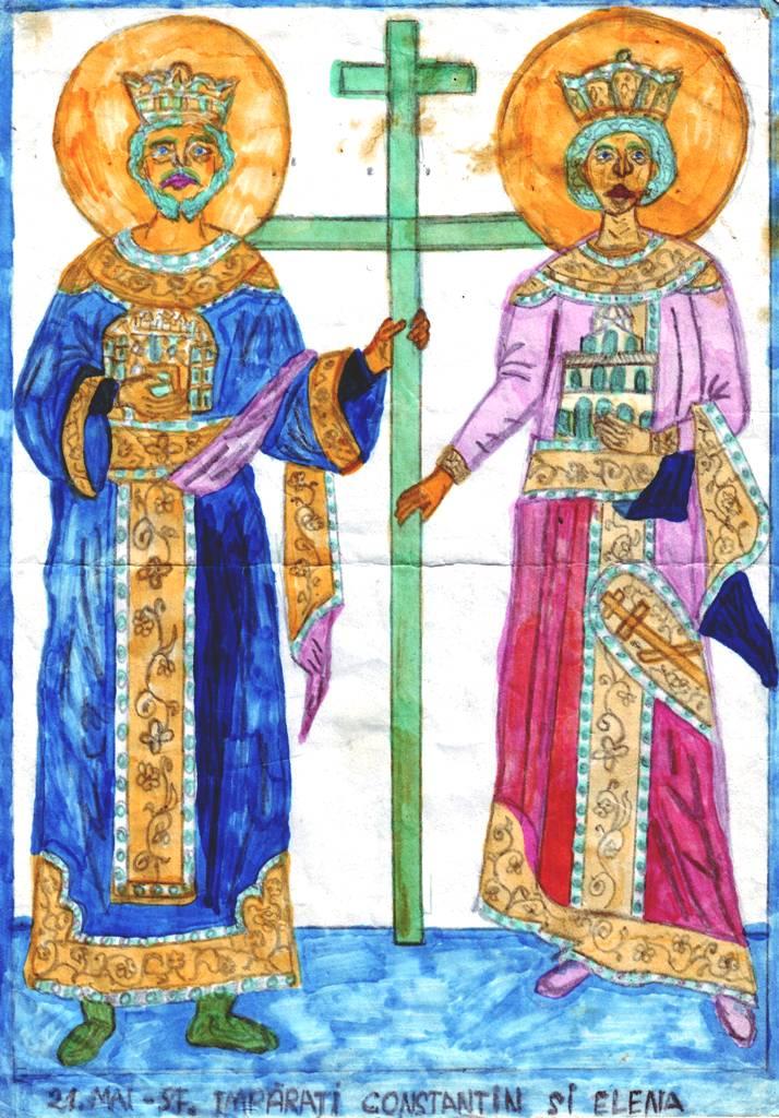 Sfinţii Împăraţi Constantin şi Elena