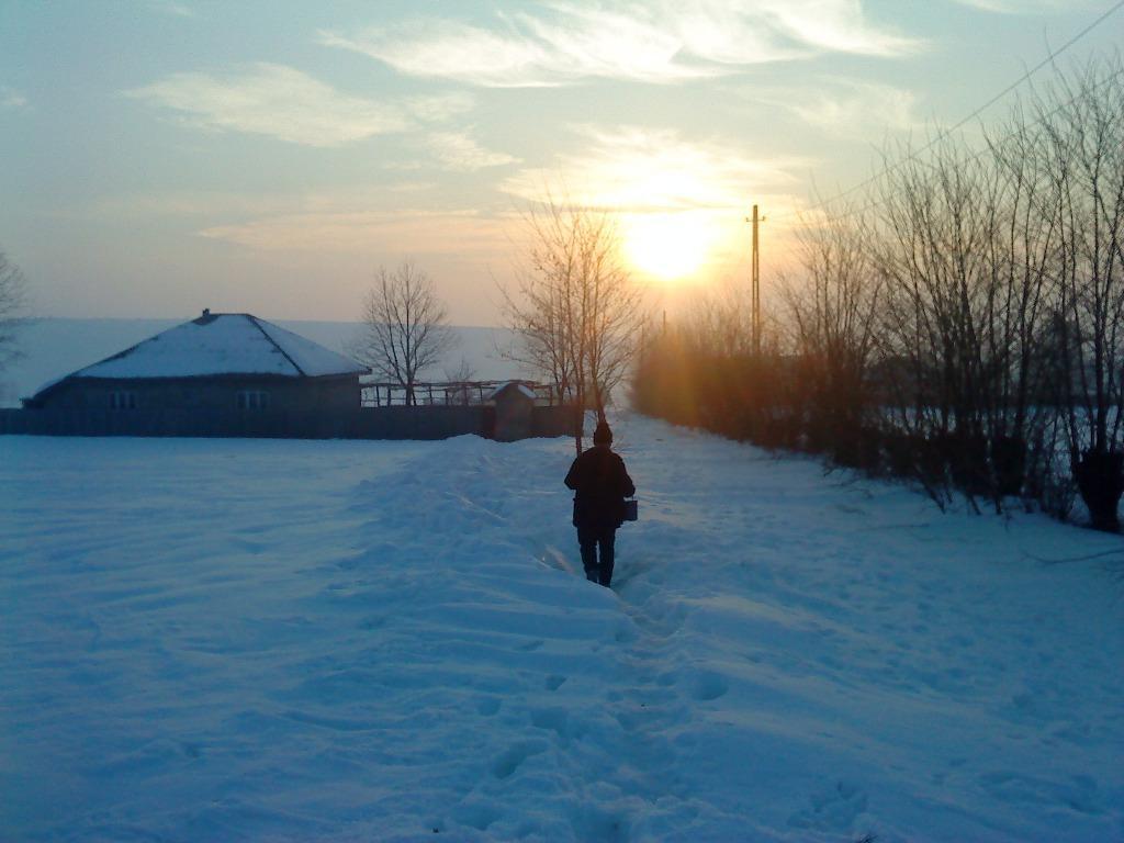 Apus de soare în Poieniţa