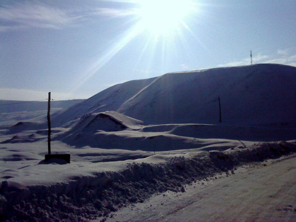 Frumuseţea iernii – în drum spre Poieniţa