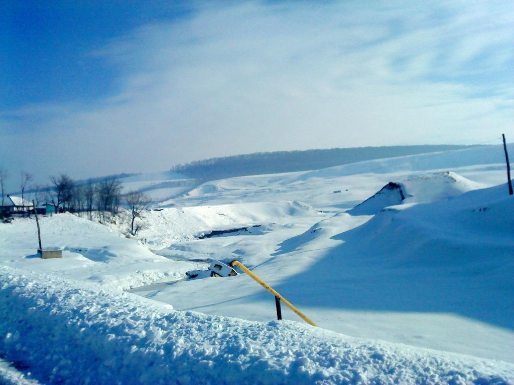 Frumuseţea iernii – în drum spre Poieniţa