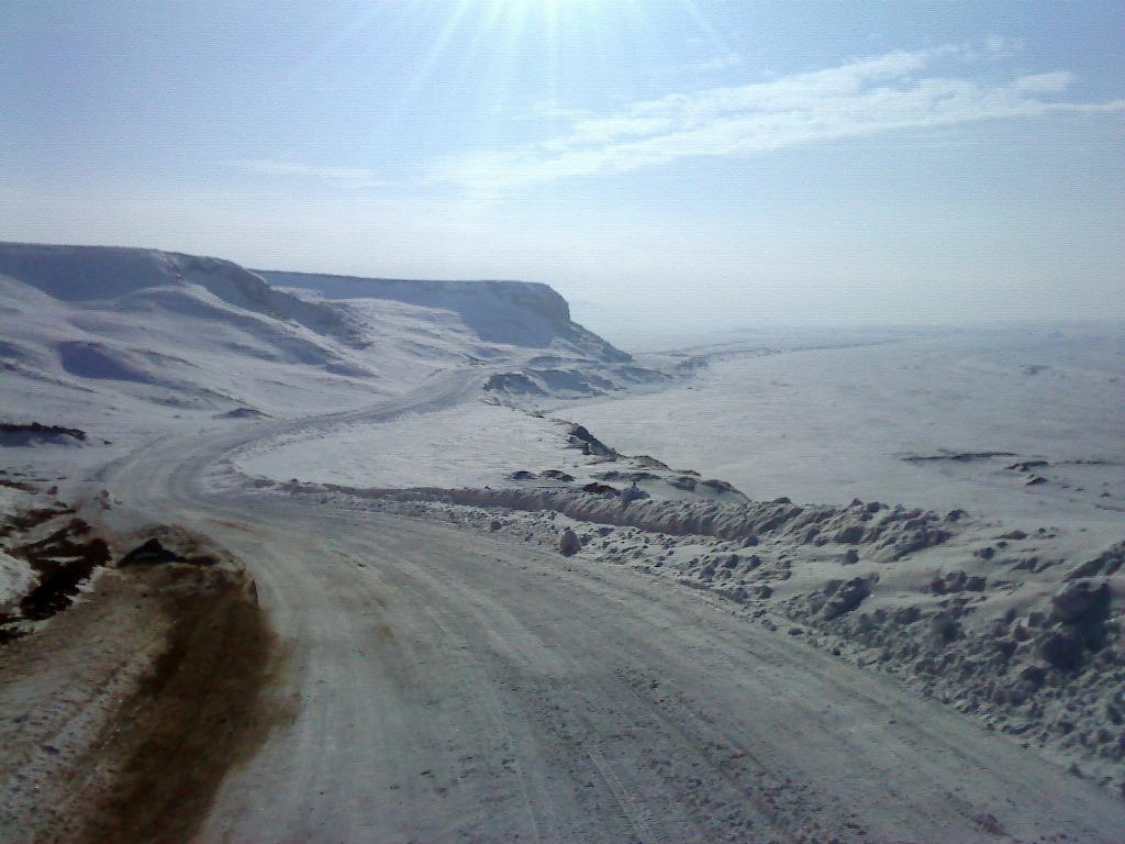 Frumuseţea iernii – în drum spre Poieniţa