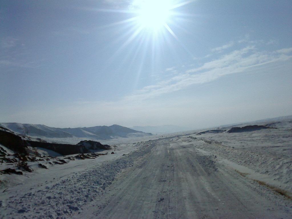 Frumuseţea iernii – în drum spre Poieniţa