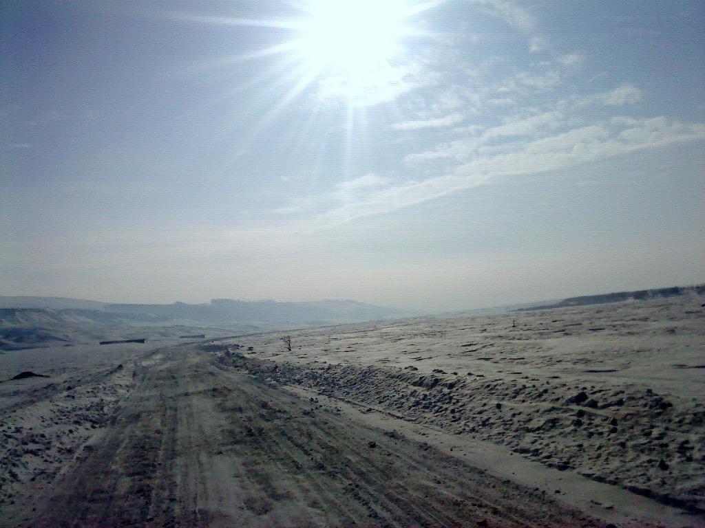 Frumuseţea iernii – în drum spre Poieniţa