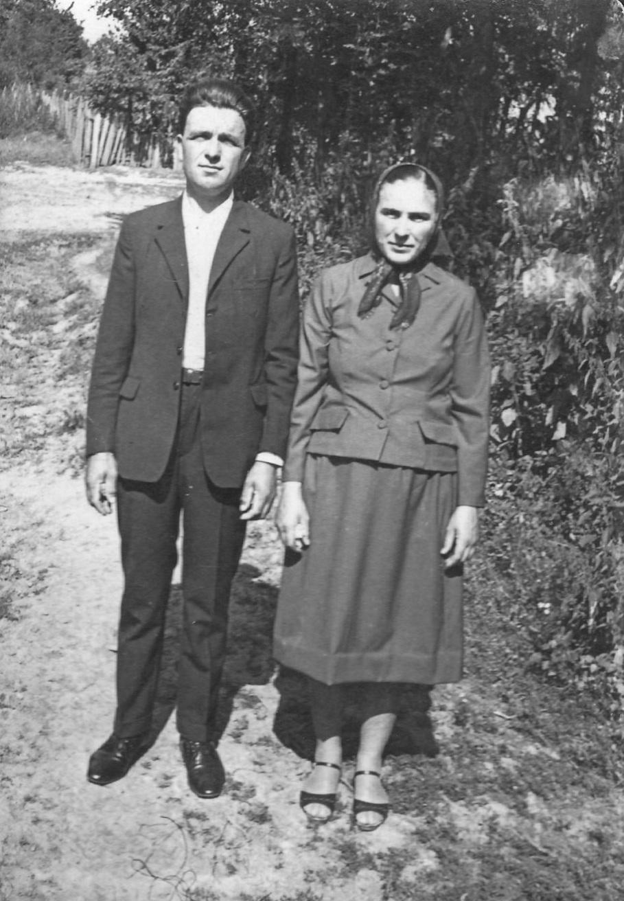(an necunoscut) – Dumitru şi Domnica Anton în anii tinereţii