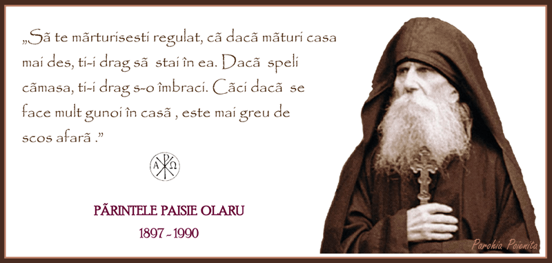Părintele Paisie Olaru Părintele Paisie Olaru